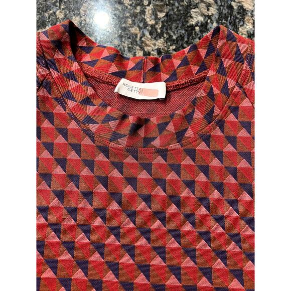 Rosetta Getty Triangle Cocoon T-Shirt - Size Small - Picture 8 of 8